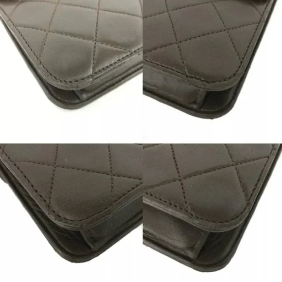 Chanel Brown 22 Signature CC Push lock Quilted Lambskin Chain Purse - Picture 8 of 17